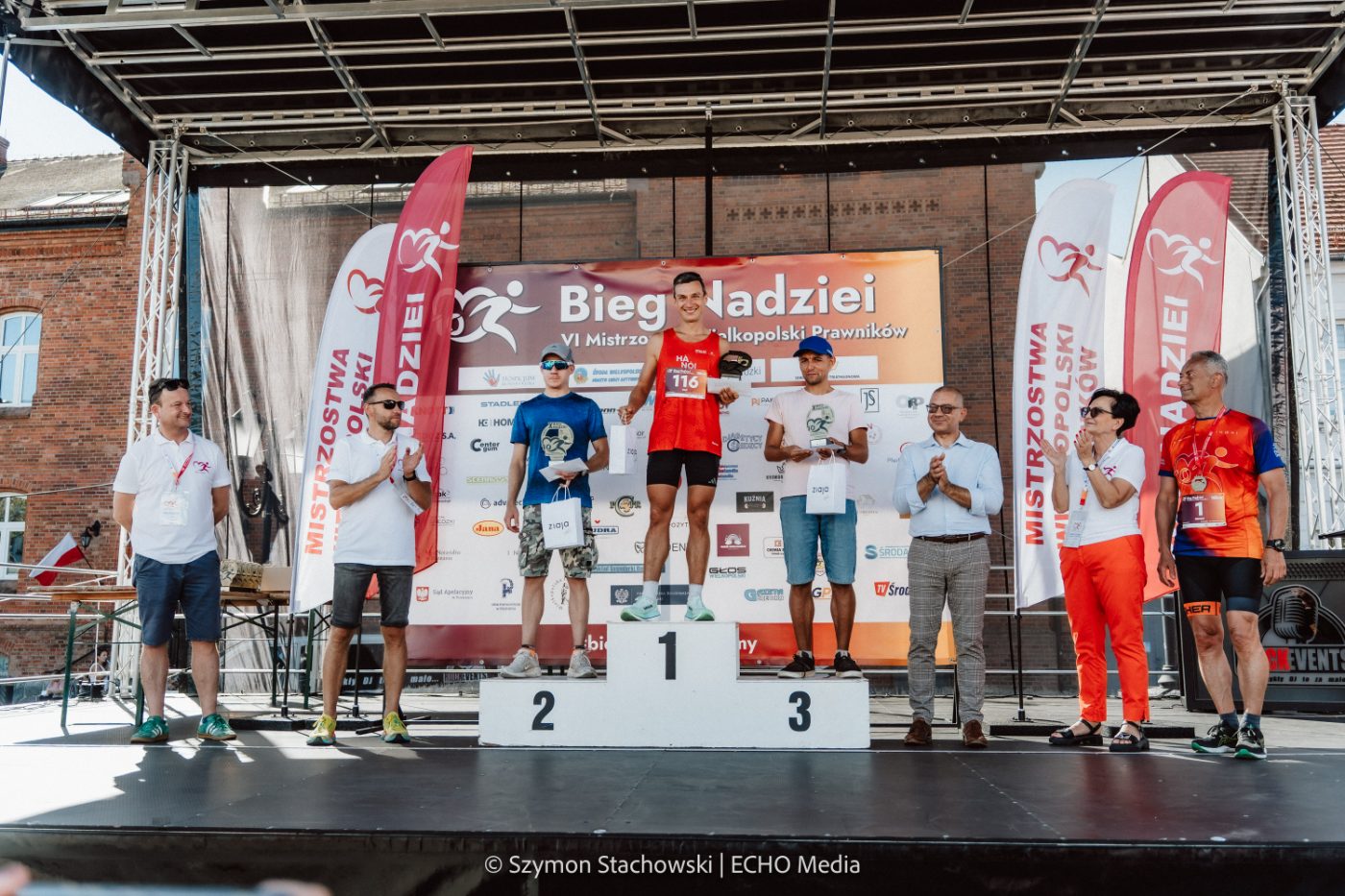 X Bieg Nadziei, 2025 — podium kategorii Open